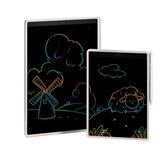 Tavoletta da disegno LCD Xiaomi Mijia da 13,5 pollici in colore nero con cancellazione dello schermo con un solo tasto, protezione degli occhi, portatile e con una colorata superficie per scrivere a mano per bambini