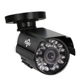 Hiseeu 1000TVL 3,6 мм Объектив Металлический аналоговый ночной вид На открытом воздухе CCTV камера Водонепроницаемы Пуля камера