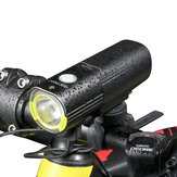Luz de bicicleta GACIRON 1000 LM FronT-Handlebar Light 4500mAh IPX6 à prova d'água LED luz de bicicleta USB recarregável