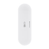 Smart Temperature and Humidity Sensor with High Accuracy Real-Time Updates Wide Detection Range Enhanced Wireless Standards Powered by Micro USB or Battery Ideal for Home and Office Monitoring