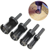 4pcs 6mm/10mm/13mm/16mm Wood Working Tenon Plug Cutters Wood Plug Hole Cutter Drill