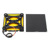 Creality 3D® 310*320*4mm Heated Bed + Back Support Slide Block Plate With Pulley + Ultrabase Glass Plate Platform For CR-10S PRO/CR-X 3D Printer Part