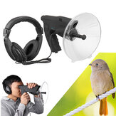 Parabolik Mikrofon Monoküler X8 Kuş Dinleme Teleskopu 200M Uzun Menzilli.