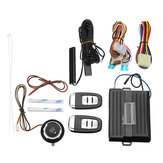 Universal Car PKE Passive Keyless Entry Alarm System Anti-theft Device with Remote Control Engine Push Start Button