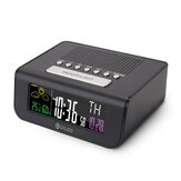 Digoo DG-FR100 SmartSet Wireless Digital Alarm Clock Weather Forecast Sleep with FM Radio Clock 