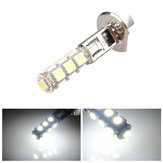 Simple DC12V H1 Blanc 5050 13SMD LED Voiture Phares Antibrouillard Phare Lampe