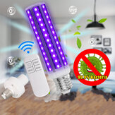 Fertőtlenítő UV lámpa 30W E27 LED izzó Ultraviola baktériumtisztító kukorica fény 110V/220V távirányítóval