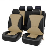 Универсальный набор чехлов на передние и задние сиденья кузова для автомобилей типа седан, грузовиков и внедорожников из искусственной кожи