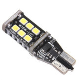 1 Adet T15 7.5 W 750LM LED Araba Yedekleme Ters Işıklar Ampul Lamba CANBUS Hata Ücretsiz Beyaz