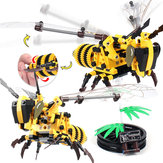 SEMBO Honeybee DIY Abelha rainha zangão voador Inseto Blocos de construção Brinquedos Presente Decoração