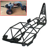 RC Car Parts Steel Frame Body Roll Cage Black για 1/10 AXIAL SCX10 #B