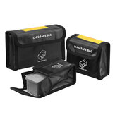 Sac de stockage de sécurité anti-explosion pour batterie Lipo, noir, 1/2/3 pack pour DJI Mavic AIR 2 / AIR 2S RC Drone