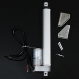 Actionneur linéaire électrique miniature en aluminium de 8 pouces (200mm) de 12V, 1000N, 225 livres, 12mm/s