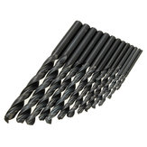 Conjunto de 13 brocas helicoidais HSS de aço rápido com haste reta de 1,5-6,5 mm