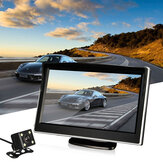 5 hüvelykes TFT LCD autó hátsó nézet biztonsági monitor   hátrameneti éjjellátó kamera