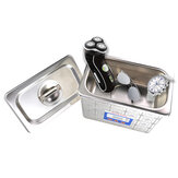Pulitore ad ultrasuoni mini digitale per gioielli, orologi, occhiali, schede circuito e sterilizzazione per uso domestico