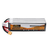 ZOP Power 22.2V 8000mAh 45C 6S Lipo-Batterie XT60-Stecker für FPV Racing Drone