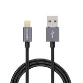 BlitzWolf® BW-MF5 2.4A Молния до USB плетеный кабель для передачи данных 3.33ft / 1м с MFI для iPhone 8 Plus X