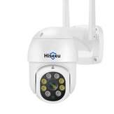 كاميرا Hiseeu WHD318 8MP WiFi الذكية للرؤية الليلية الثنائية الصوت التعرف على البشر الذكاء الاصطناعي الصناعي مضاد للماء يدعم بطاقة TF كاميرا الأمان اللاسلكية PTZ IP