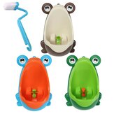 Sevimli Kurbağa Fırça Temizleme Çocuk Bezleri Eğitimi Çocuklar Urinal Erkek İdrar Çıkarılabilir Banyo