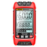 Multímetro digital de rango automático ANENG SZ01 de 6000 cuentas, verdadero valor eficaz (RMS) de alta precisión para medición de resistencia y frecuencia
