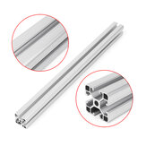 Profilé d'extrusion de cadre en aluminium à fente en T de 500 mm de longueur 4040 pour CNC
