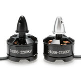 DXW D1806 1806 2280KV Moteur Brushless CW CCW 2-3S pour Drone RC 200 210 220 250 FPV Racing Multi Rotor