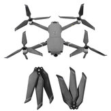 Elica tripala in fibra di carbonio 8743 pieghevole Riduzione del rumore per il drone DJI Mavic 2 Pro/Zoom