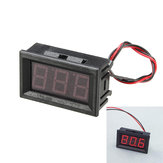 Medidor de voltaje digital miniatura de panel de 0,56 pulgadas AC70-500V en rojo, 5 unidades