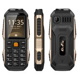 Mini Telefono Torcia Caricabatterie Portatile 3 in 1 GOFLY S7000 da 2.0 Pollici 3800mAh OTG FM MP3 Doppia SIM Esterna