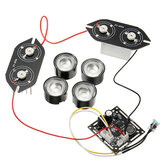 Spot Lightt infrarouge 4x IR LED Conseil pour vision nocturne de caméras de vidéosurveillance