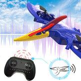 Simulação de voo de Pterodáctilo Divertido com som. Drone Quadcopter RC com Altitude Hold, Modo Headless e LED EVA.