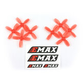 4 Pairs Emax 1210 31mm 4-Blade Propeller for Nanohawk Whoop RC Drone FPV Racing