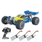 XLF F16 RTR με μπαταρία δύο / τριών 1/14 2.4G 4WD 60km / h Metal Chassis RC Car Full Proportional Vehicles Model