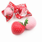 Squishy Strawberry Slow Rising Fruit Squeeze Toys Rot Pink 2 Farbe Lieferung nach dem Zufallsprinzip