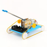 DIY Образовательные Электрический Робот Танк Научные Изобретательские Игрушки