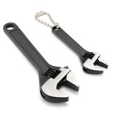 2 Adet 2.5 inç & 4 inç Mini Metal Ayarlanabilir Anahtarlar Anahtar El Çene Anahtarı 0-15mm 0-10mm