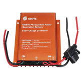 Controlador de carga solar MPPT impermeable de 8A regulador de panel solar para batería de plomo-ácido y litio de 48V 60V IP67 cargador de aumento
