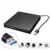 Внешний USB3.0 DVD RW CD-привод Slim Оптический привод Burner Reader Player для ПК и ноутбука