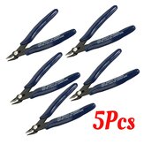 5PCS DANIU Electrical Cutting Plier Wire Cable Cutter Side Snips Flush Pliers Tool