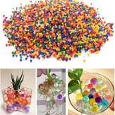 10000 Peças/Saco de Pérolas em Forma de Solo de Cristal Bolinhas de Gel de Hidrogel Decorações de Polímero