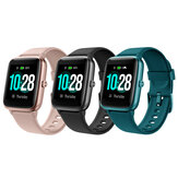 Ulefone Watch 1,3 Zoll 2.5D Display Smartwatch 5ATM Wasserdicht Herzfrequenzüberwachung 50 Tage Batterie Life Smart Watch für Android IOS