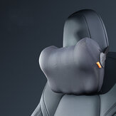 Almohada de refrigeración para reposacabezas de coche Baseus, almohada de cuello y cintura de espuma viscoelástica 3D, asiento transpirable, diseño ergonómico, cojín lumbar