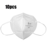 10шт KN95 3D Складные маски для лица 4-слойный пылезащитный нетканый воздушный фильтр Защитная маска для дыхания
