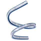 30cm flexibele plastic liniaal meetlat liniaal technische curve