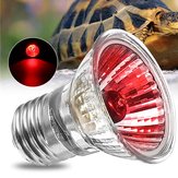 AC220V E27 75W両生類の鳥スネークヒート爬虫類電球ライト赤色の暖房ランプ