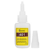 BAIHERE 401 高強度クイックドライ接着剤 インスタント・ストロング・接着剤 高温・低花粉 20g