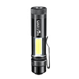 WARSUN Ζουμ-8 14500 AA EDC Φακός Mini LED Torch IPX6 Every Day Carry Keychain Light