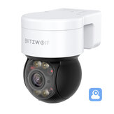 BlitzWolf®BW-YIC1 YI LoT 1080P Teljes HD Video kültéri biztonsági IP kamera Wifi otthoni térfigyelő kamera kétirányú audio / éjszakai látás / emberi mozgásfelismeréssel / IP66 Időjárásálló / Alkalmazás távirányító