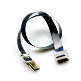 Płaski kabel HDMI płaski FPV Standardowy HDMI do Mini HDMI Kąt 90 stopni dla gibika FPV